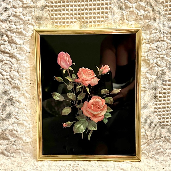 Vtg 1981 Gold Framed
8x10 Pink Roses Foil Art
Numbered Limited Rare
Find Kafka - Picture 14 of 14